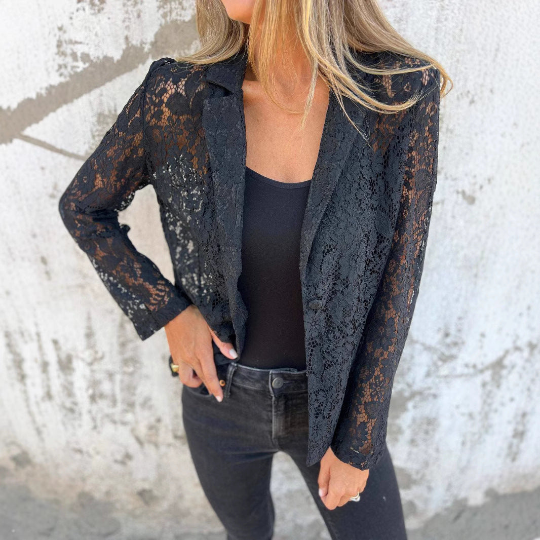 Ensemble Chic Femme – Élégance et Dentelle au Rendez-vous