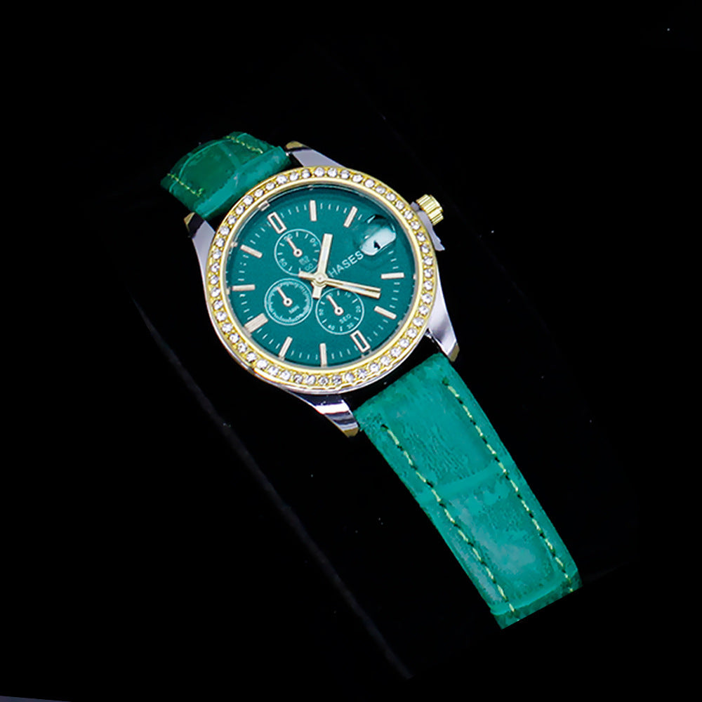Montre Bijoux Femme - Coffret 5 Pièces