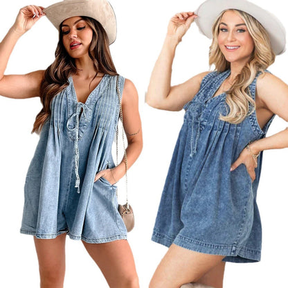 La Combinaison en Jean Must-Have de l’Été